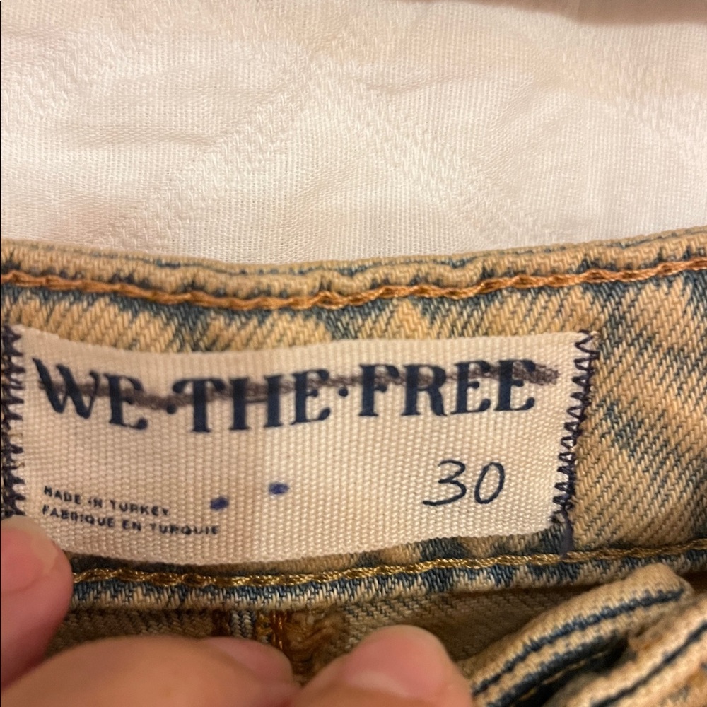 NWOT Free People We The Free Moxie Pull On Barrel Jeans - Picture 14 of 15